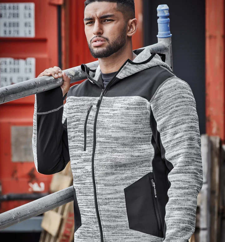 Syzmik Streetworx Reinforced Knit Hoodie - Image 6