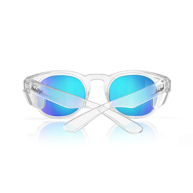 Cruisers Clear Frame/Mirror Blue Polarised UV400 - Image 4