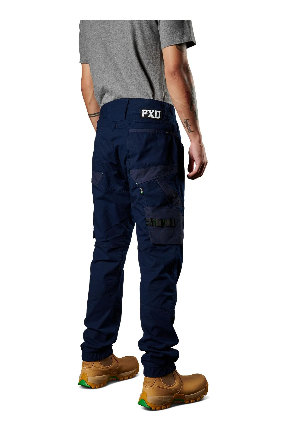 FXD WP11 Stretch Lightweight Ripstop Cuffed Cargo Pant - Image 3