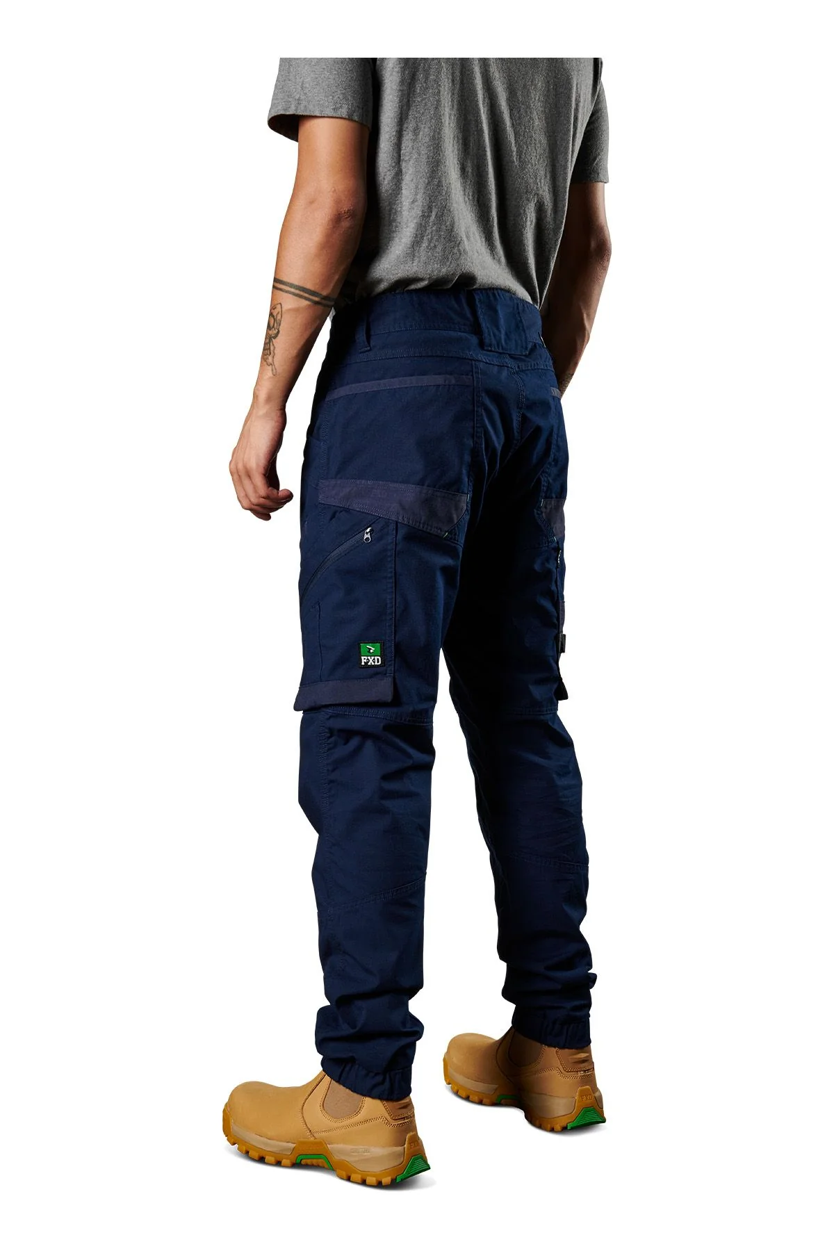 FXD WP11 Stretch Lightweight Ripstop Cuffed Cargo Pant - Image 4