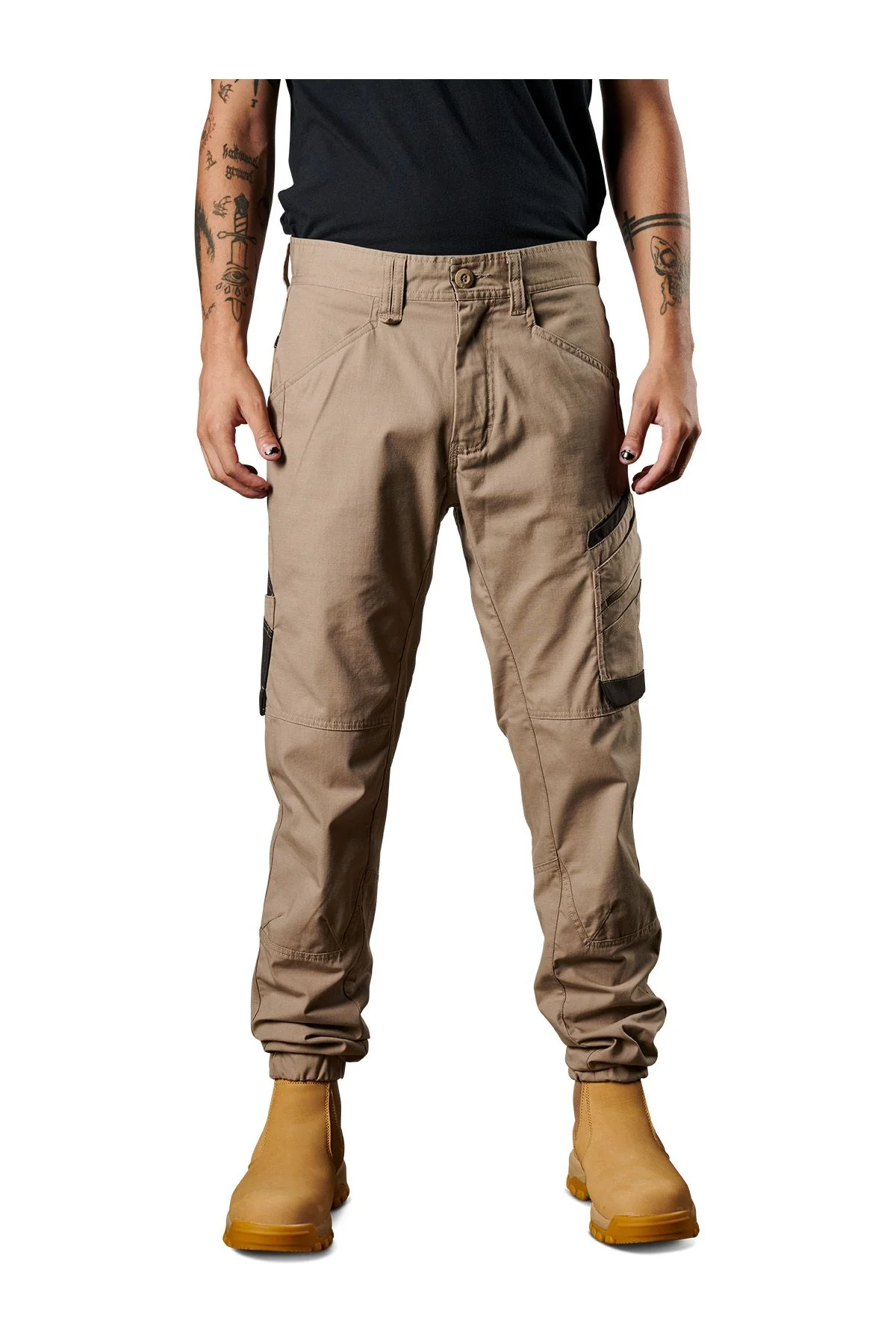 FXD WP11 Stretch Lightweight Ripstop Cuffed Cargo Pant - Image 6