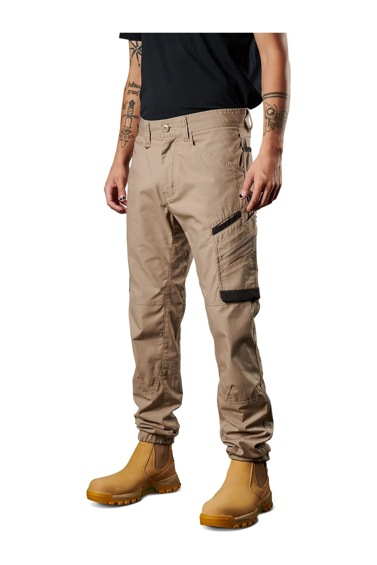 FXD WP11 Stretch Lightweight Ripstop Cuffed Cargo Pant - Image 7