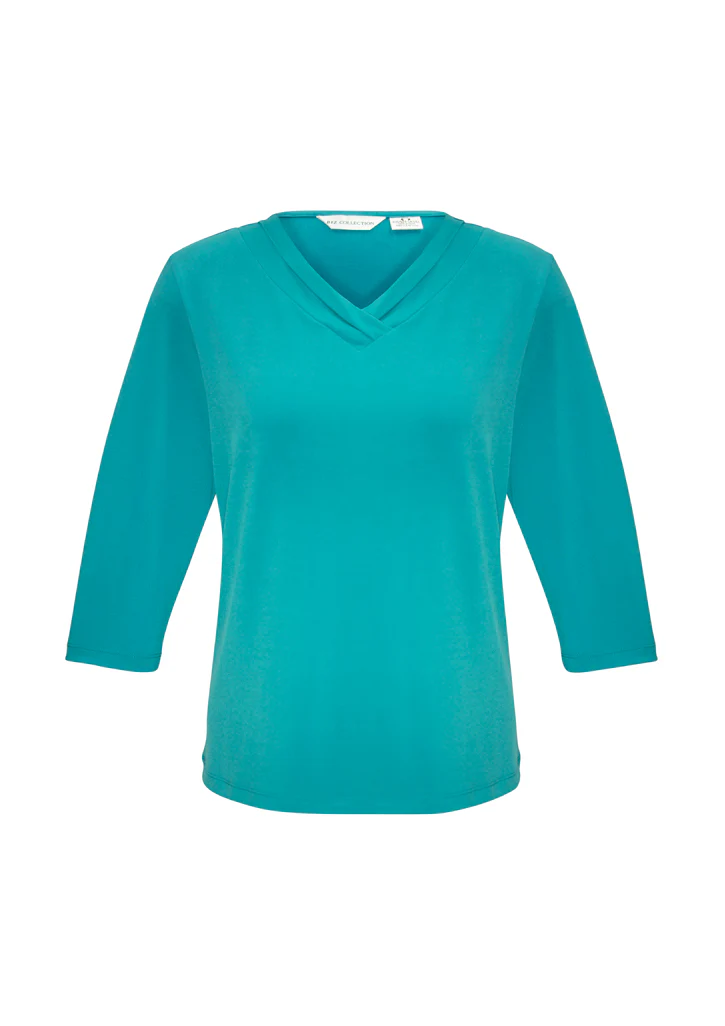 Lana Ladies V-Neck 3/4 Sleeve Top - Image 12