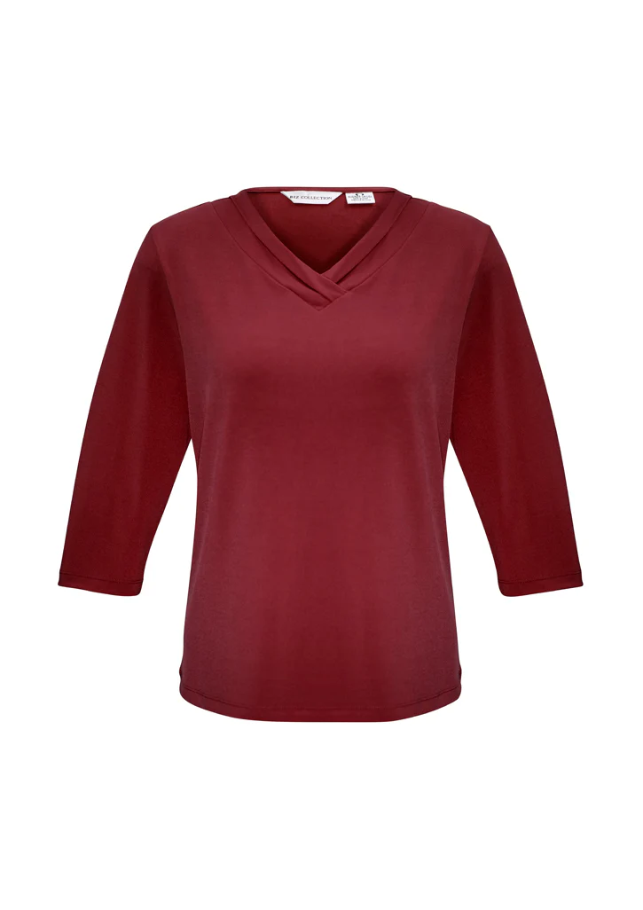 Lana Ladies V-Neck 3/4 Sleeve Top - Image 4