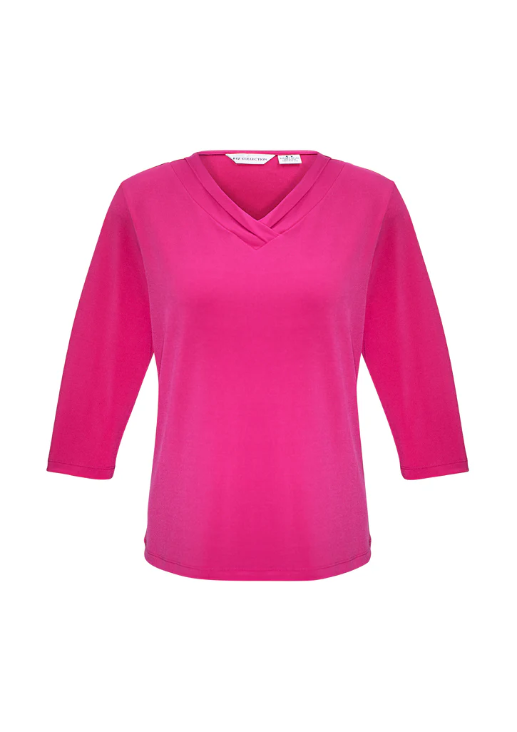 Lana Ladies V-Neck 3/4 Sleeve Top - Image 6