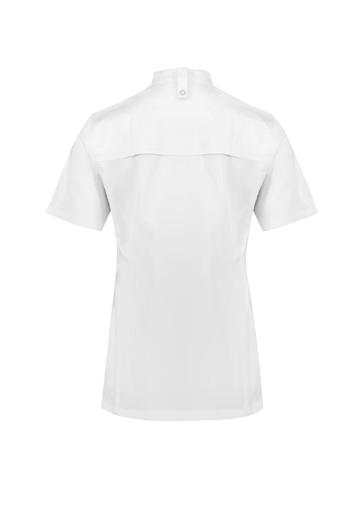 Ladies Zest Short Sleeve Chef Jacket - Image 3