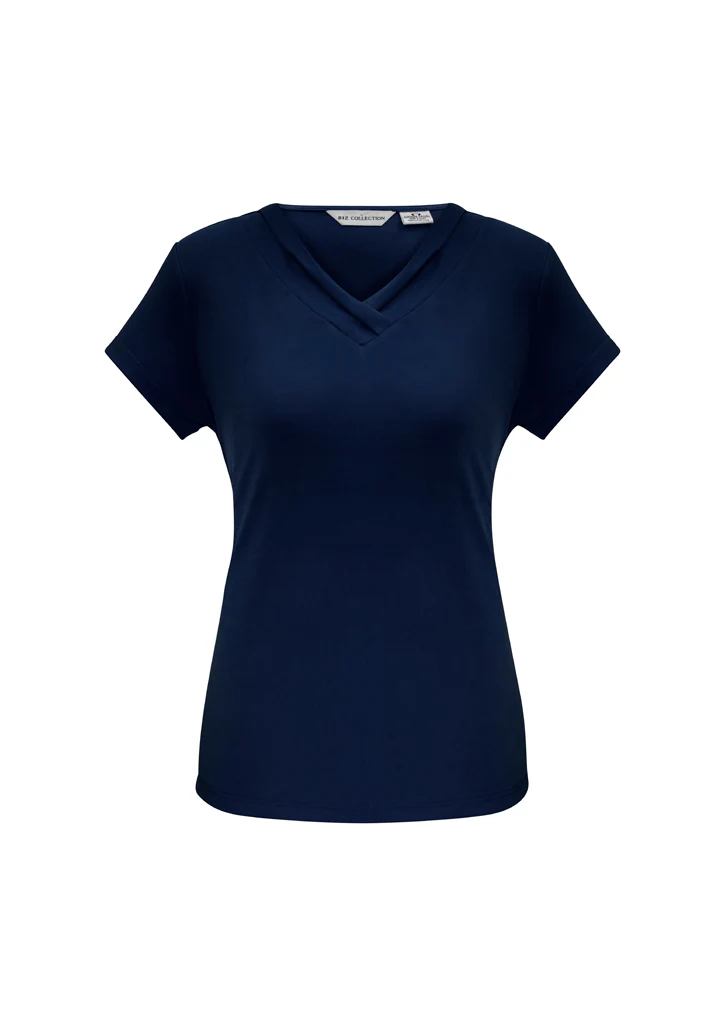 Lana Ladies V-Neck Short Sleeve Top - Image 8