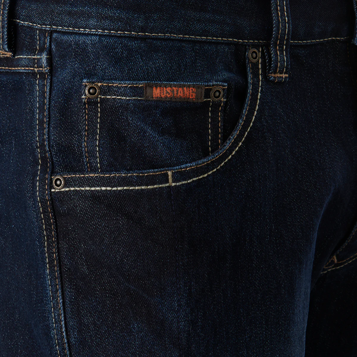Mens Mustang Signature Jeans - Image 4
