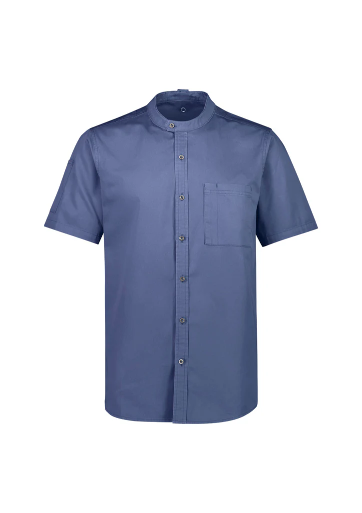 Mens Salsa Short Sleeve Chef Jacket - Image 6