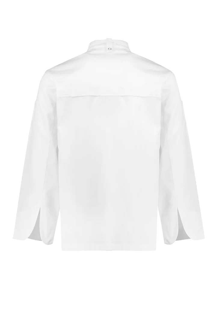 Mens Zest Long Sleeve Chef Jacket - Image 5