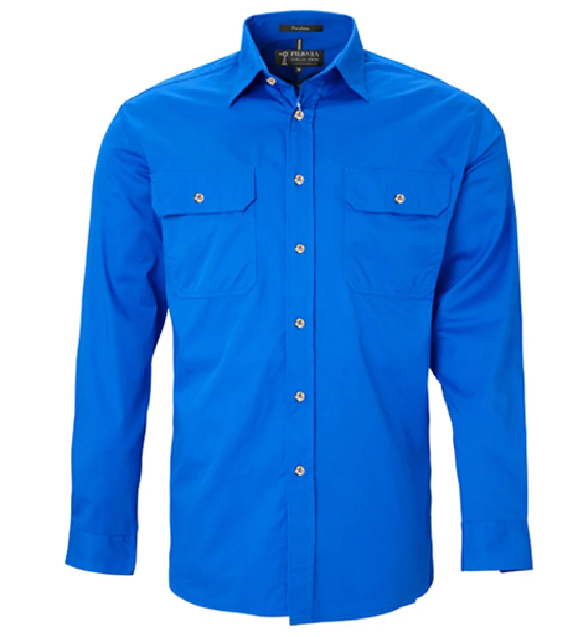 Pilbara Shirt Mens Open Front Long Sleeve Shirt - Image 11