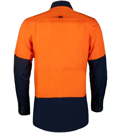 Rmx Hi Vis Lightweight Ripstop Utility Shirt - Image 4