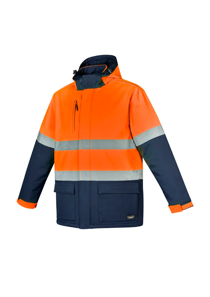 Syzmik Hi Vis Antarctic Softshell Jacket - Image 3