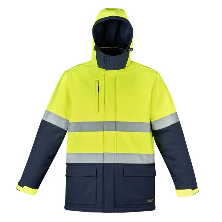 Syzmik Hi Vis Antarctic Softshell Jacket - Image 4
