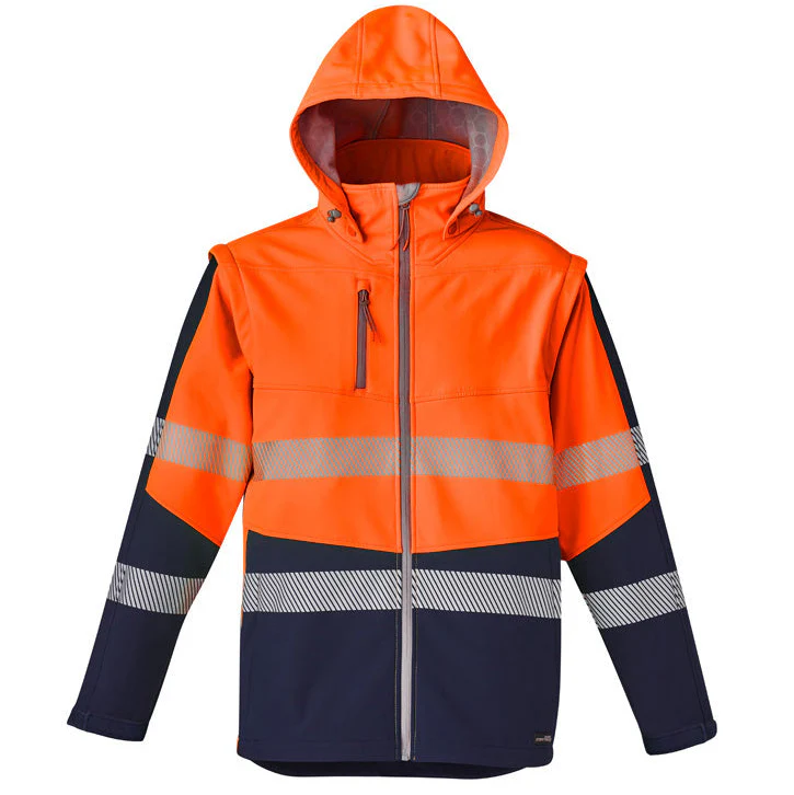 Syzmik Unisex Streetworx Stretch Softshell Taped - Image 4