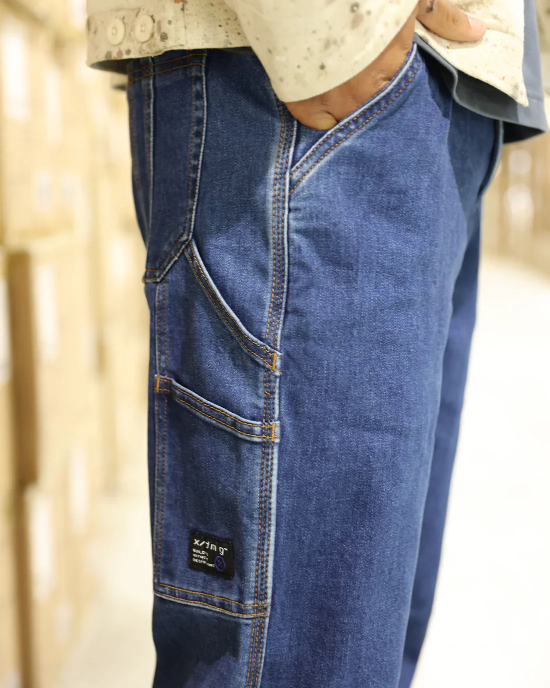 X/DMG Denim Work Pant - Image 3